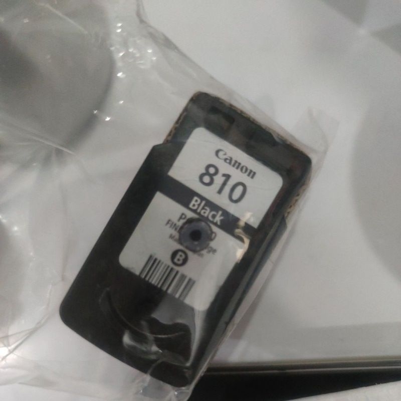 cartridge tinta canon 810 hitam (detect only) second