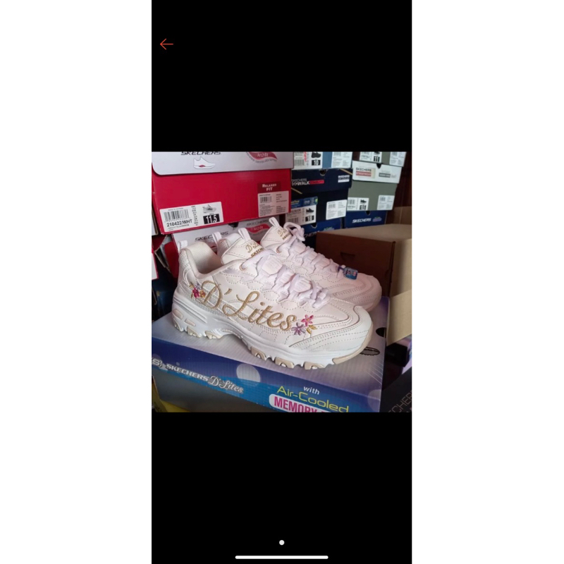 sepatu skechers d lite