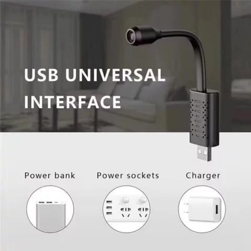 CCTV IP CAM USBSmart Mini Ip Camera Wifi USB Camera HD1080P 8MP kamera night vision