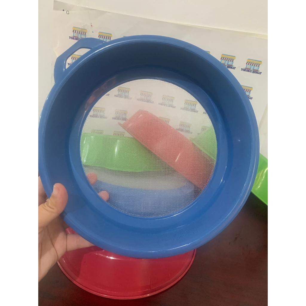 SARINGAN PLASTIK SARINGAN SANTAN PLASTIK AYAKAN TEPUNG GULA HALUS DLL