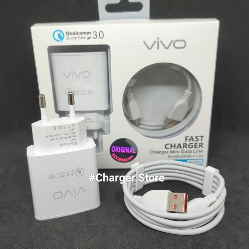 Charger Casan Vivo 9V-2A Micro USB - Type C Support Fast Charging Quick Change 3.0