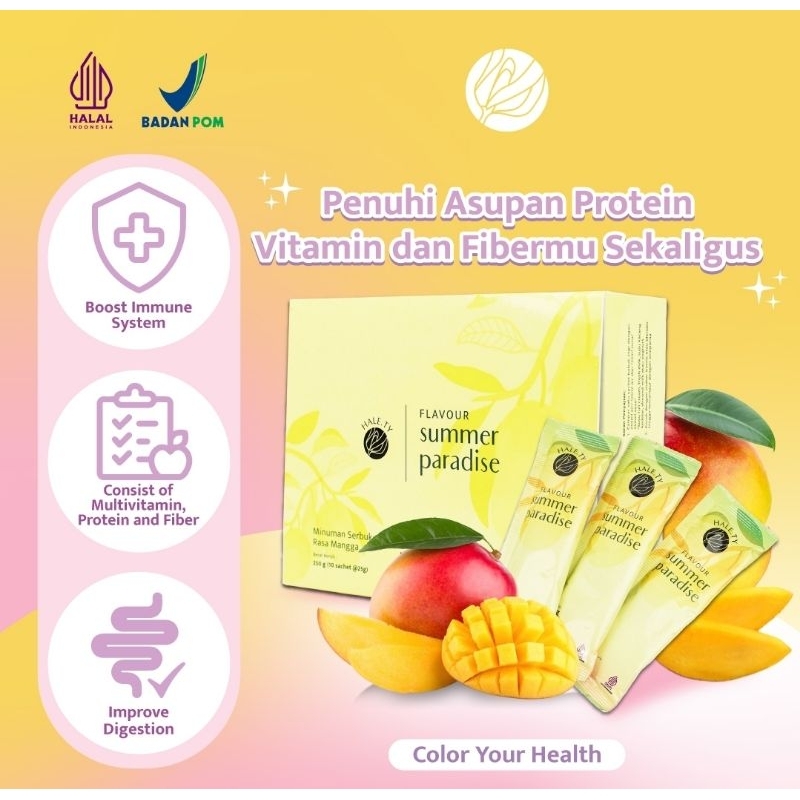 

Halety Summer Paradise Vitamin Fiber Drink 250 Gr