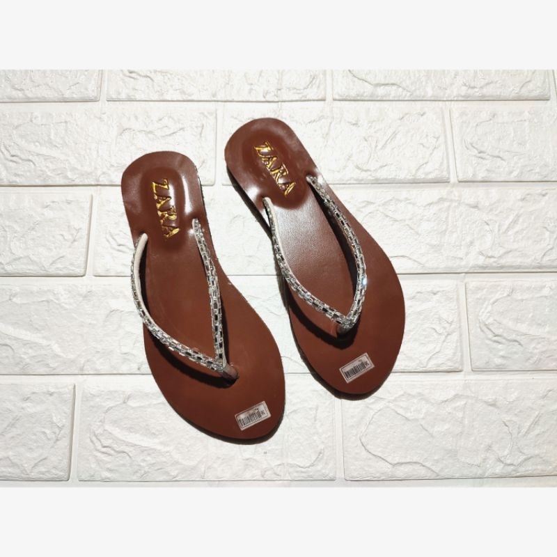 sandal jepit wanita sandal zarrapermata