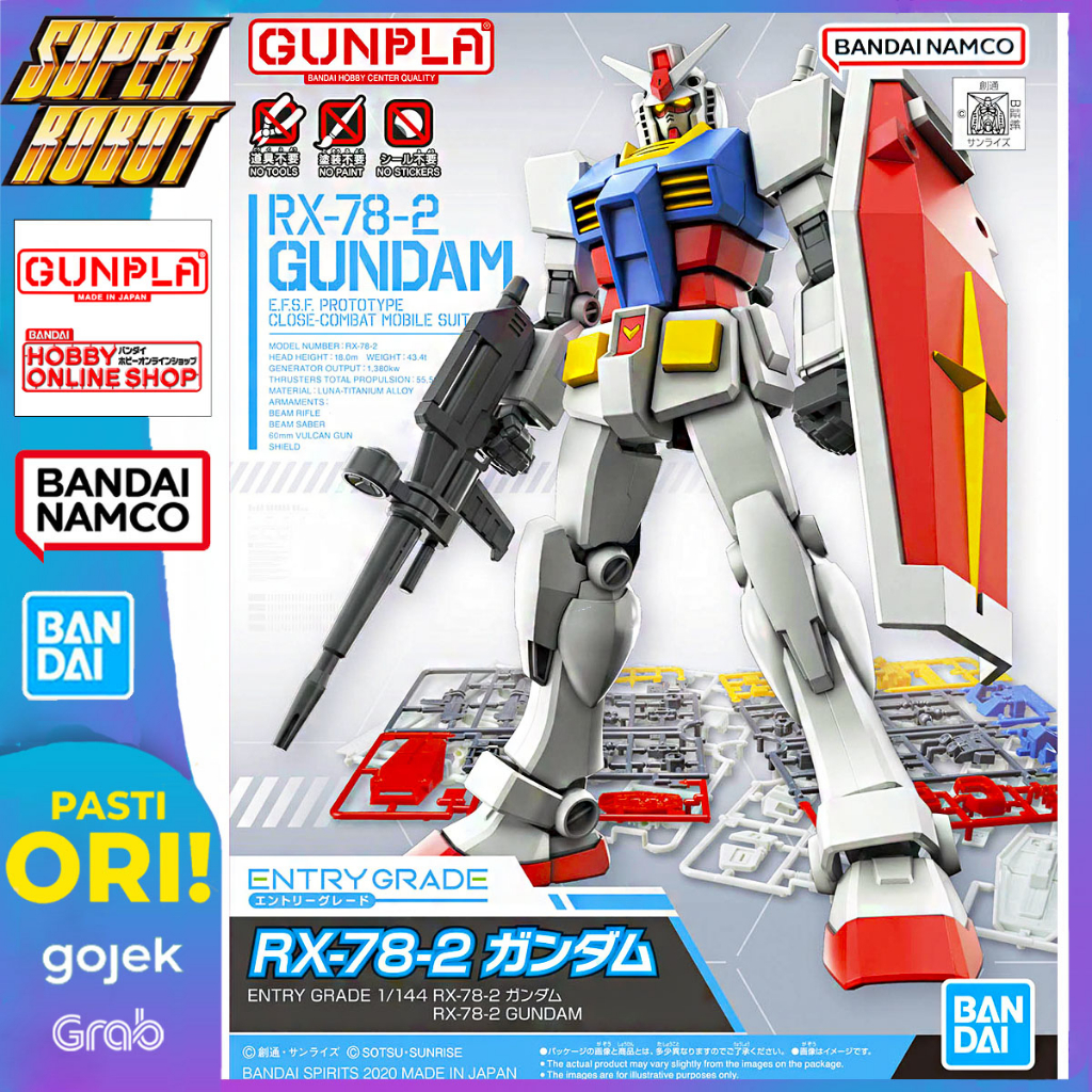 BANDAI EG Entry Grade RX-78-2 GUNDAM