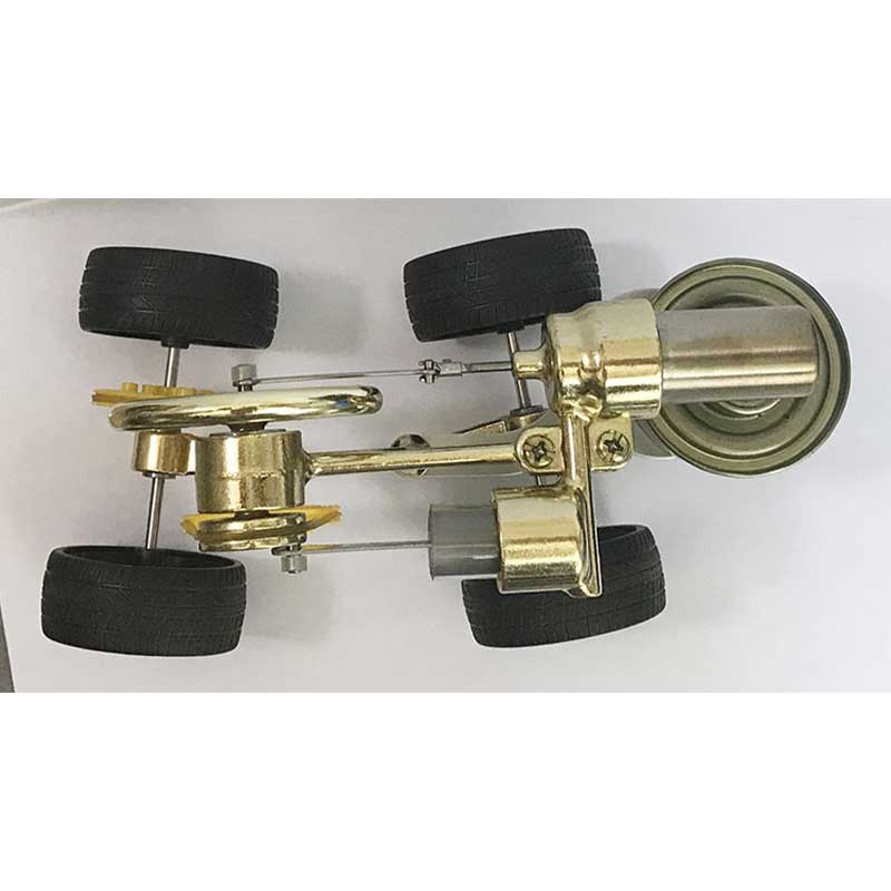 Mini Hot Air Stirling Engine Motor Model Car Vehicle Generator Edukasi Ipa Untuk Anak