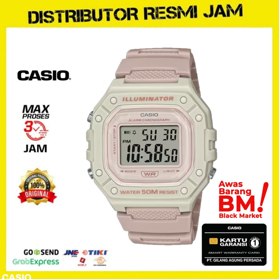Casio General W-218HC-4A2VDF W-218HC W-218 W218HC W218