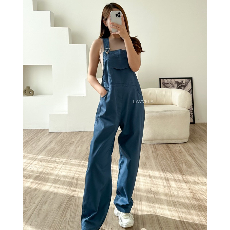 LAVVELA MANHATAN BAJU KODOK JUMPSUIT OVERALL PLAYSUITS