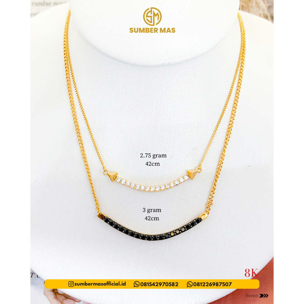 KALUNG SMILE FASHION 8K - SUMBER MAS