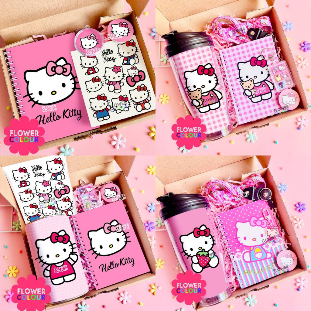 HAMPERS ULANG TAHUN HELLO KITTY | KADO ULANG TAHUN ANAK | PAKET ALAT TULIS HELLO KITTY