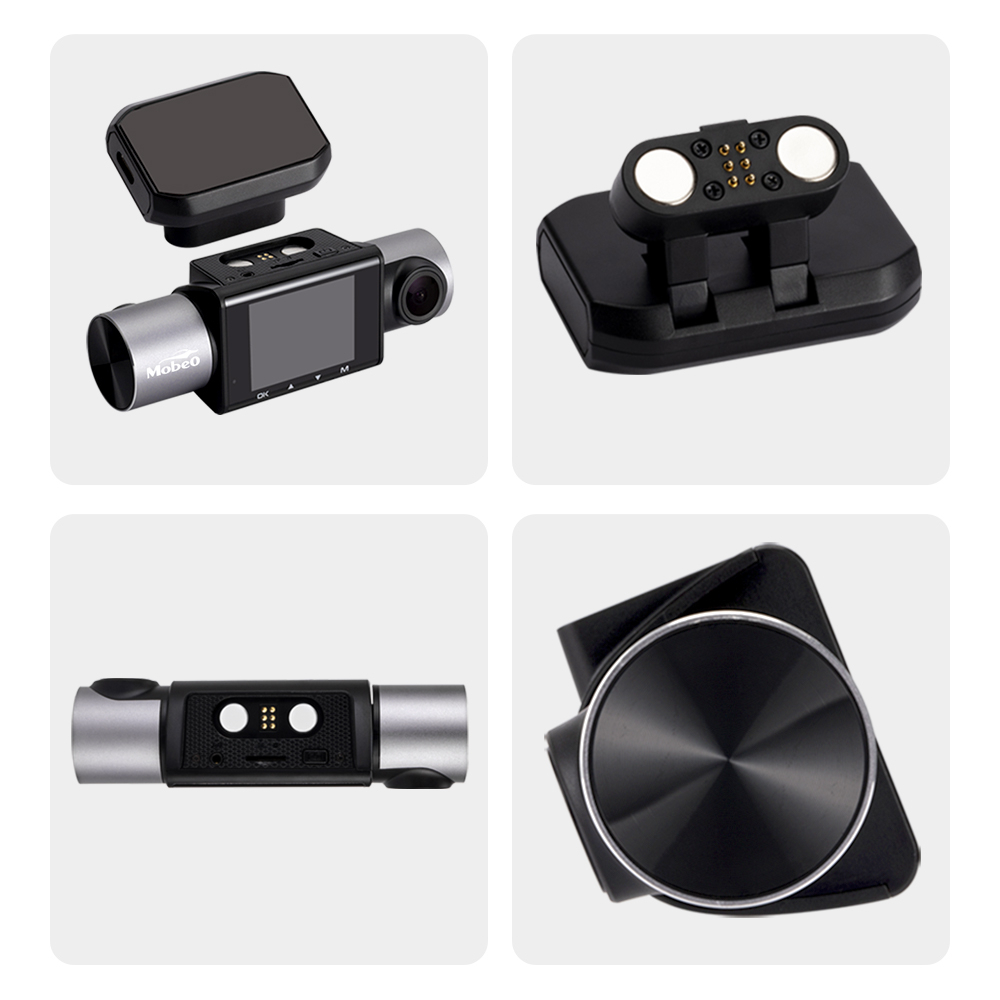 (Exclusive) Mobeo Dash Cam Triple Recording Dash Cam MS01 Pro (Front, Rear, Inside Camera)