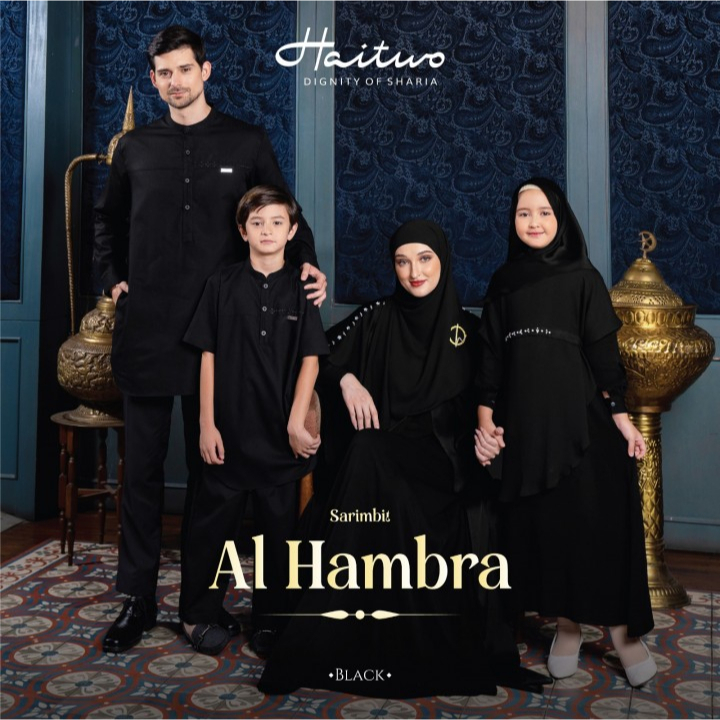 AL HAMBRA BLACK SARIMBIT KELUARGA BY HAITWO TERBARU!!!