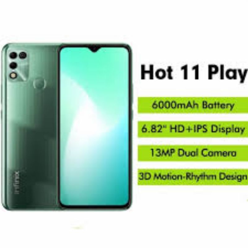 Infinix Hot 11 play ram 3GB Murah