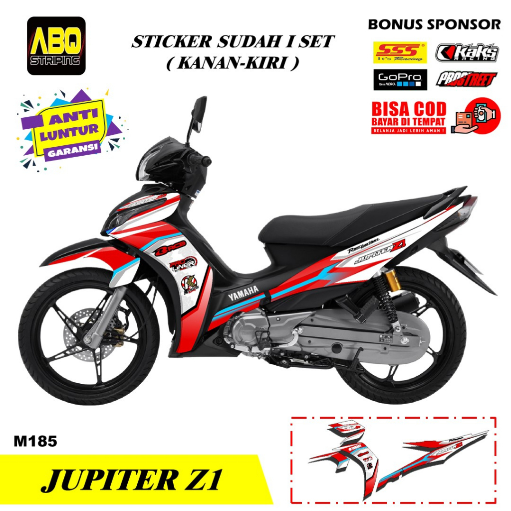 Striping Stiker Motor Yamaha Jupiter Z1