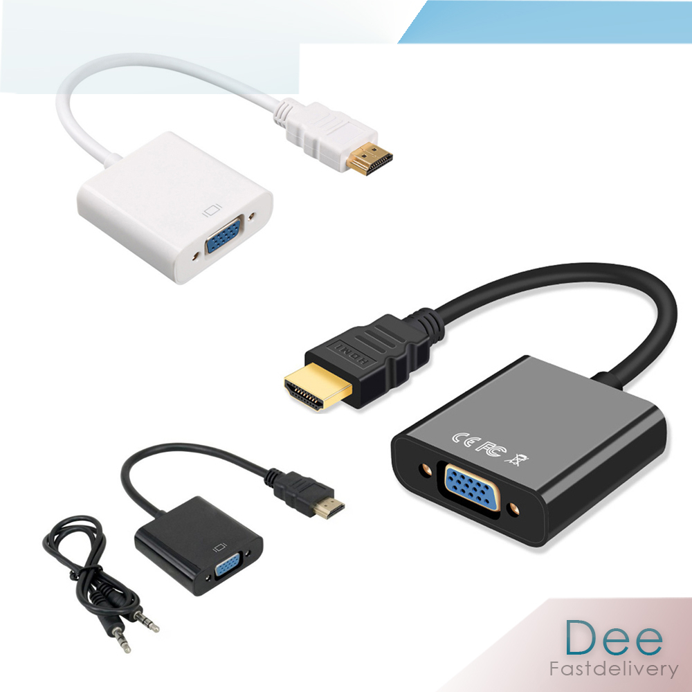 Converter HDTV to VGA - Kabel HDTV to VGA - Konektor HDTV to VGA 1080P