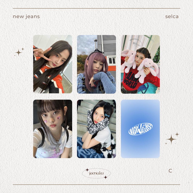 [NEW JEANS] PHOTOCARD SELCA 6 NEW JEANS