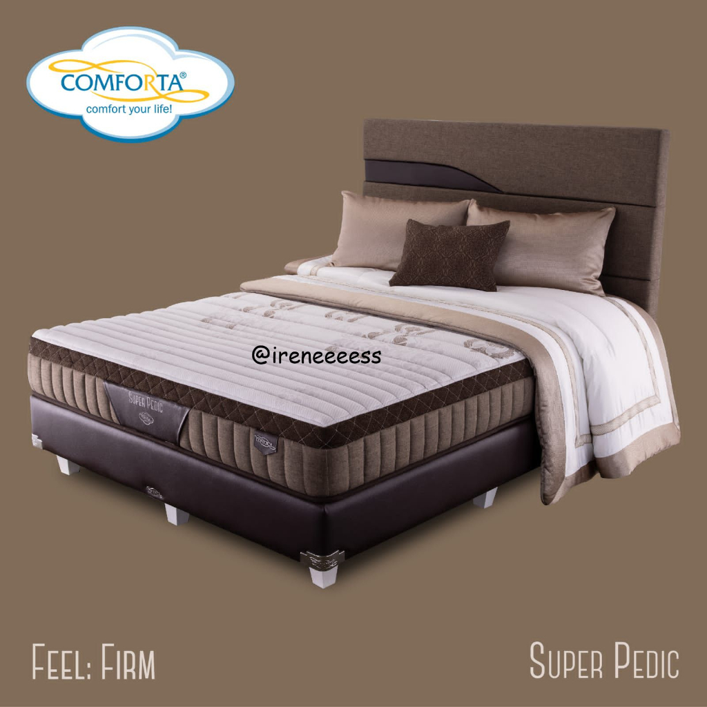 COMFORTA SUPER PEDIC / KASUR SPRING BED COCOK UNTUK TULANG BELAKANG ORTHOPEDIC