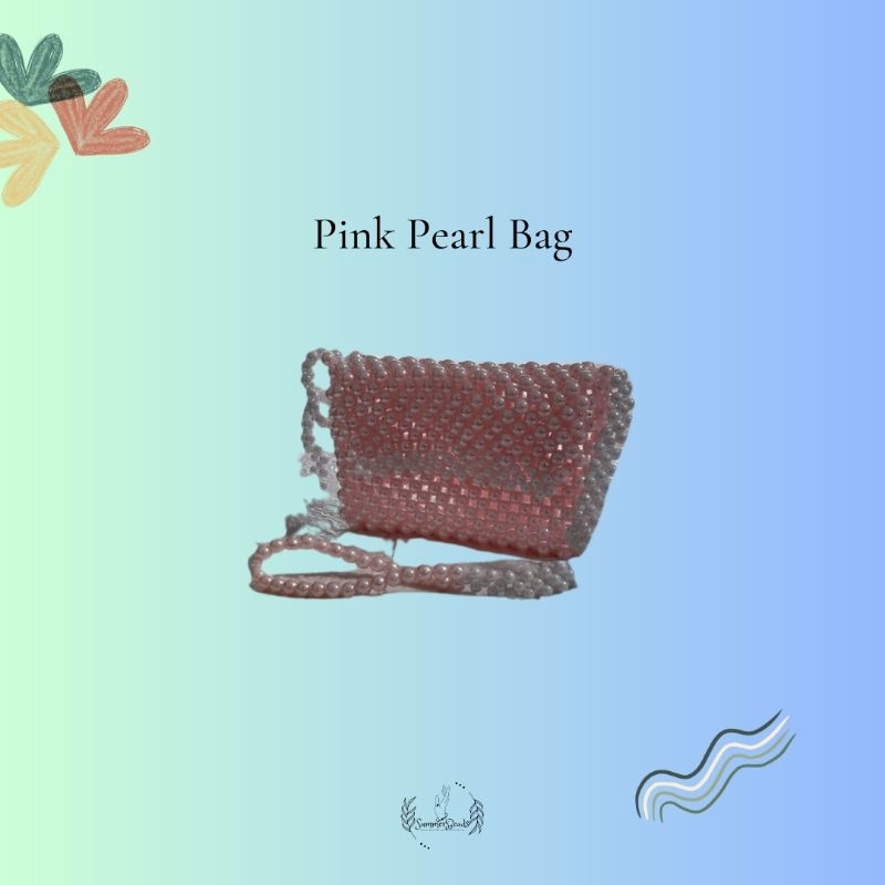 TAS MANIK-MANIK | PINK PEARL BAG