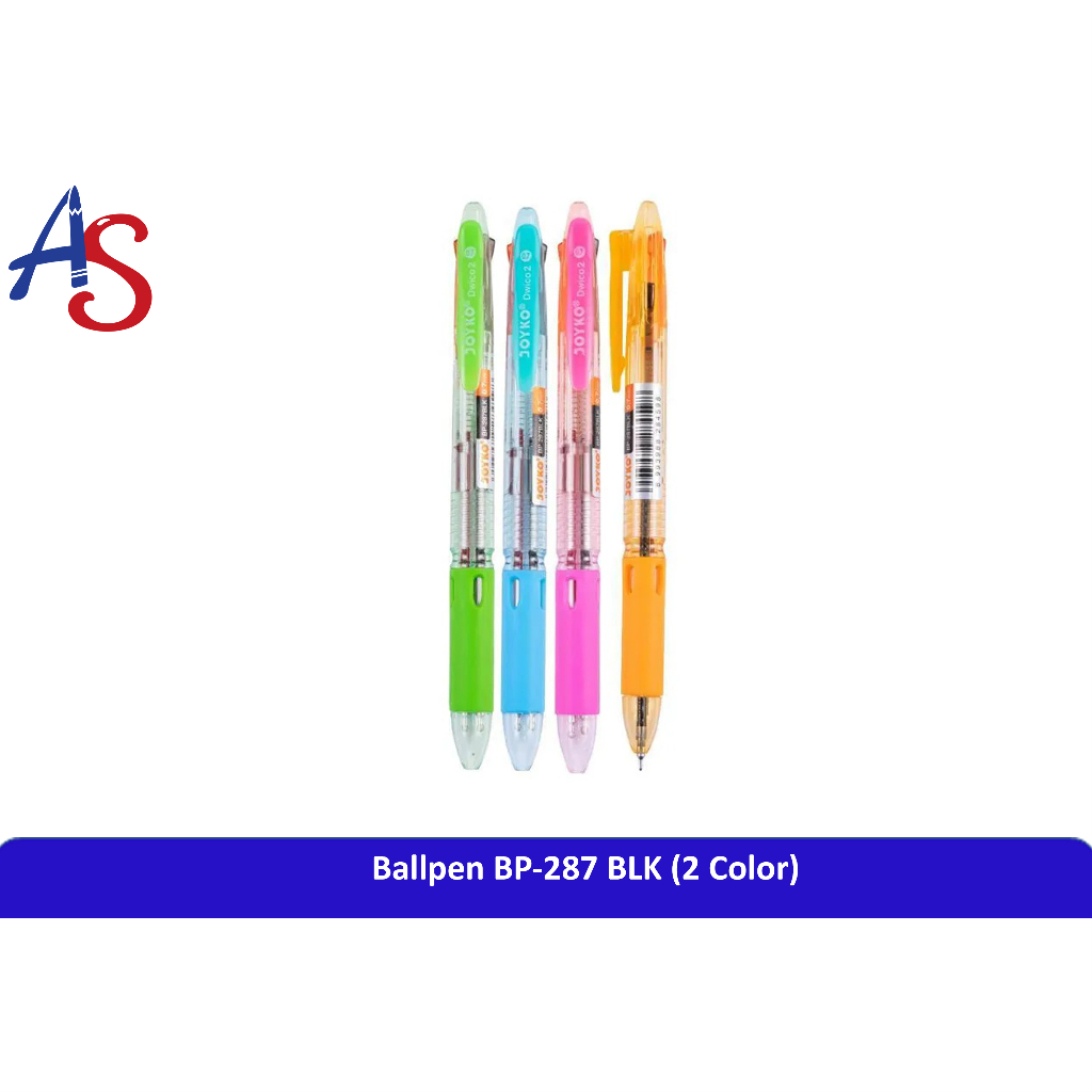 

Ballpen BP-287 BLK (2 Warna) Joyko
