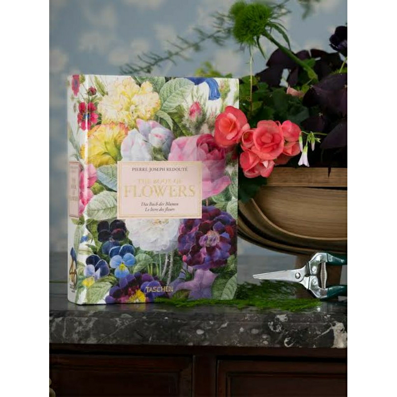 THE BOOK OF FLOWERS HC TASCHEN COFFEE TABLE BOOK