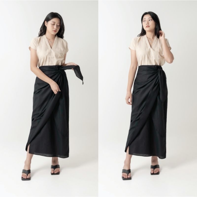 Rok lilit panjang rok santai