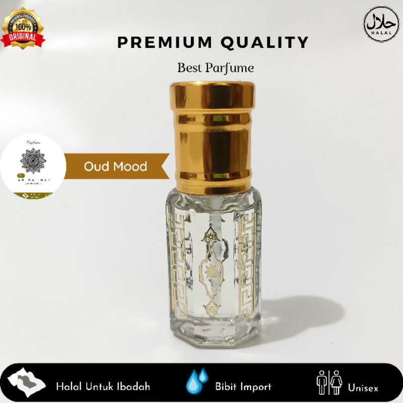 PARFUM OUD MOOD / ARABIAN OUD ORIGINAL BUY 1 GET 1 / PARFUM ARABIAN NON ALKOHOL / PARFUM SHOLAT / PA