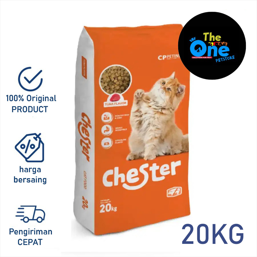 CHESTER CAT FOOD TUNA 1sak 20KG