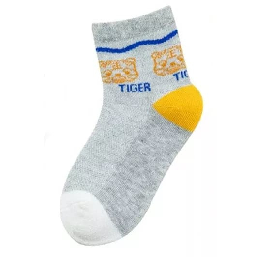 Kaos Kaki Anak Sekolah TK SD Motif Cowok Singa Tiger Fashion Korea Laki Kids Terbaru K9