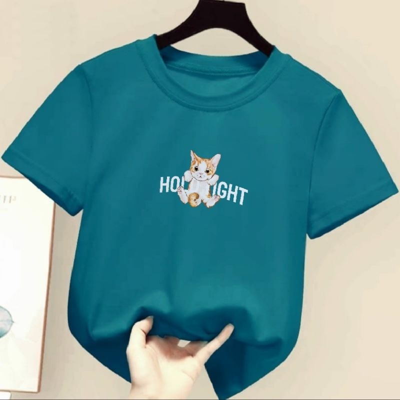 baju kaos anak anak atasan anak cewek cowok unisex size s m l xl HOLD TIGHT