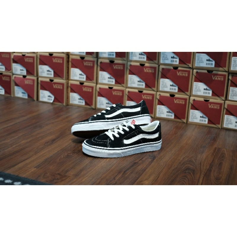 Vans Sk8 Low Black White