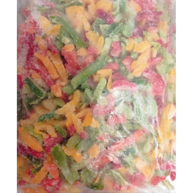 surabaya paprika slice frozen beku 1kg