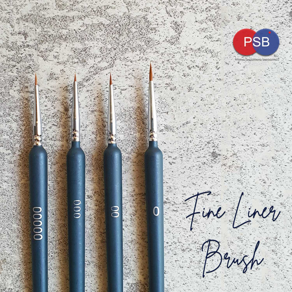 

Kuas Lukis Liner Nylon / Kuas Detailing / Round Brush