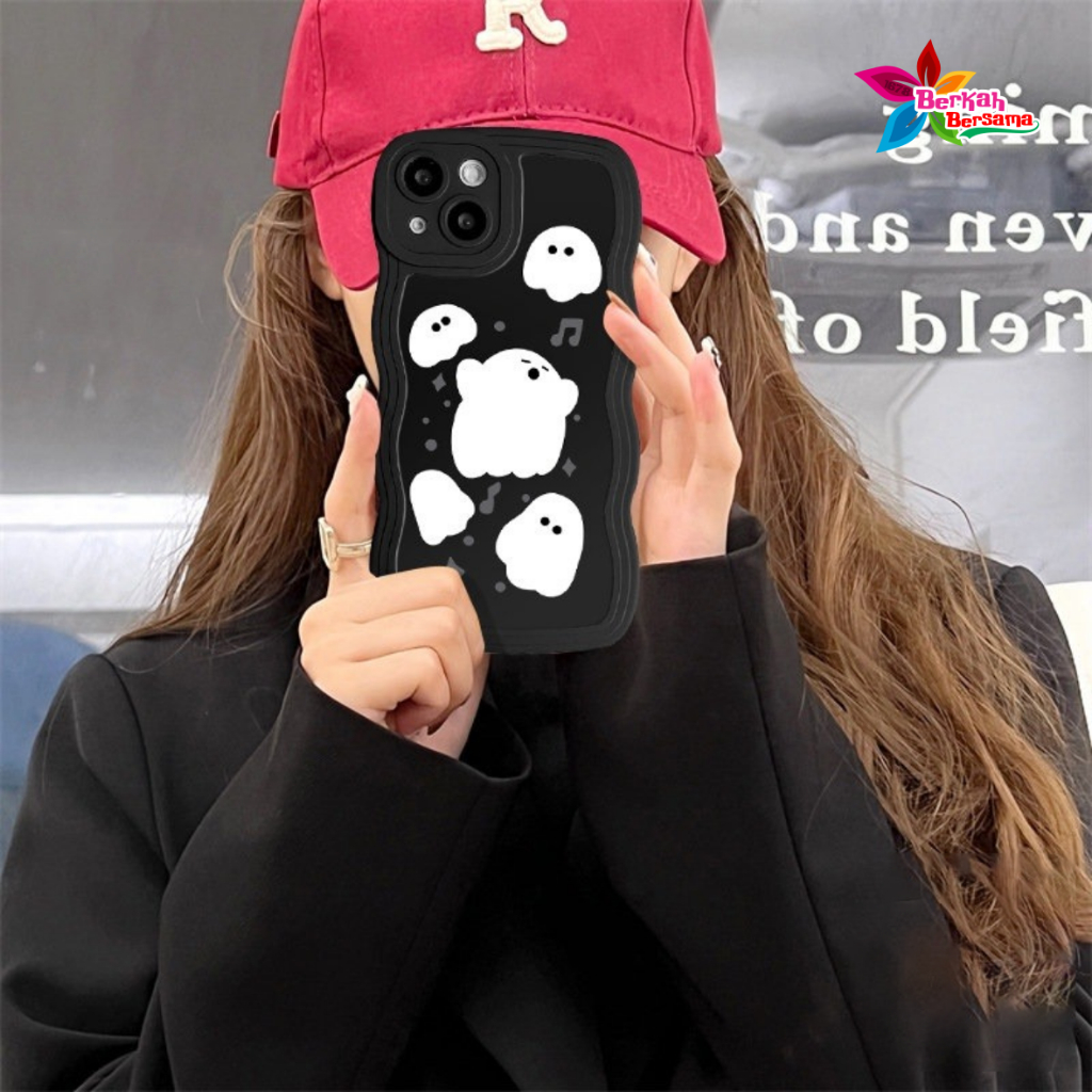 SS816 SOFTCASE CASE TPU GHOST CARTOON FOR OPPO A83 F1S A59 F5 F7 F1 A53 RENO 4 4F F17 PRO 5 5F F19 PRO 6 7 8 7Z A96 8T F11 PRO BB8031