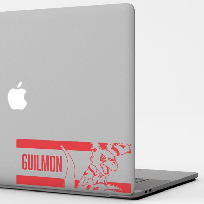 

Stiker Decal Digimon Guilmon