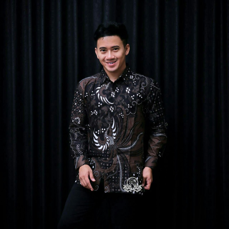 KEMEJA BATIK PRIA LENGAN PANJANG SIZE M L XL XXL BSWART batik HRB026