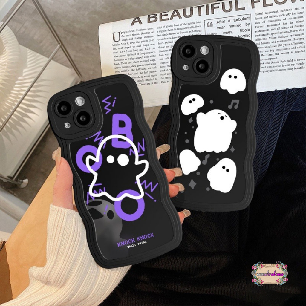 SS816 SOFTCASE CASE TPU GHOST CARTOON FOR SAMSUNG J2 PRIME GRAND PRIME A01 A02S A03S A03 CORE A04 A04E A04S A13 A10 A10S A11 M11 A12 M12 A13 A32 A23 A24 A05 A05S A15 SB5120