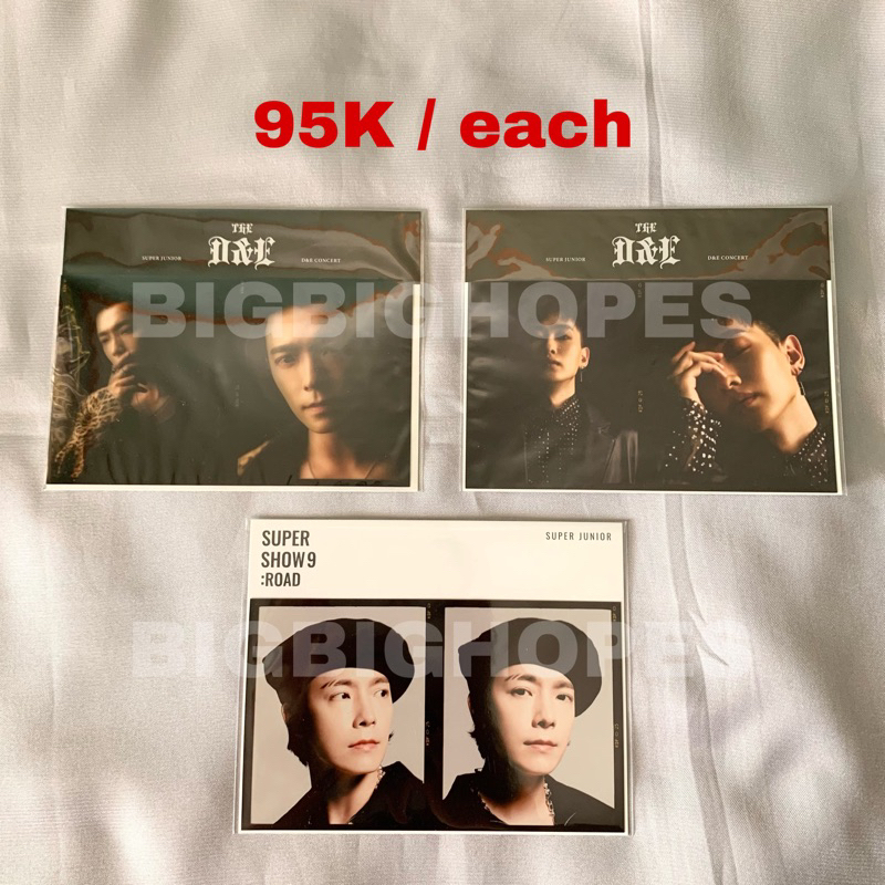 Super Junior Official Film Set Donghae photocard pc