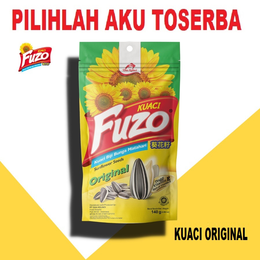 Dua Kelinci KUACI FUZO ORIGINAL - ( HARGA 1 PCS )