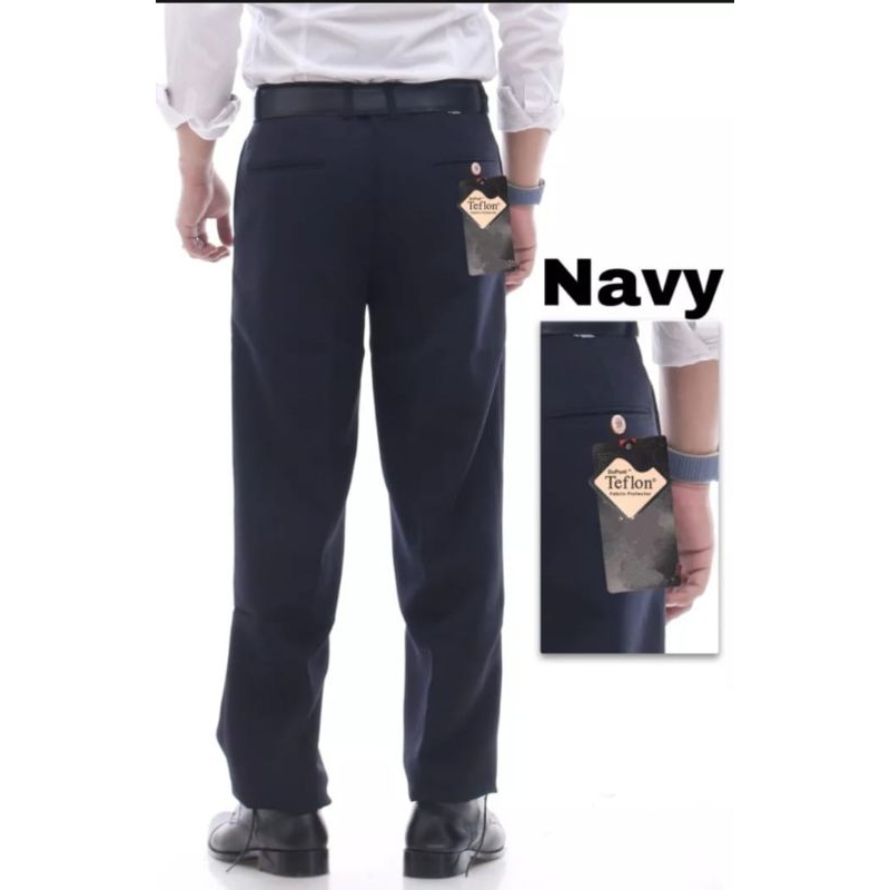 Celana Bahan Cardinal Formal Pria Slimfit Reguler