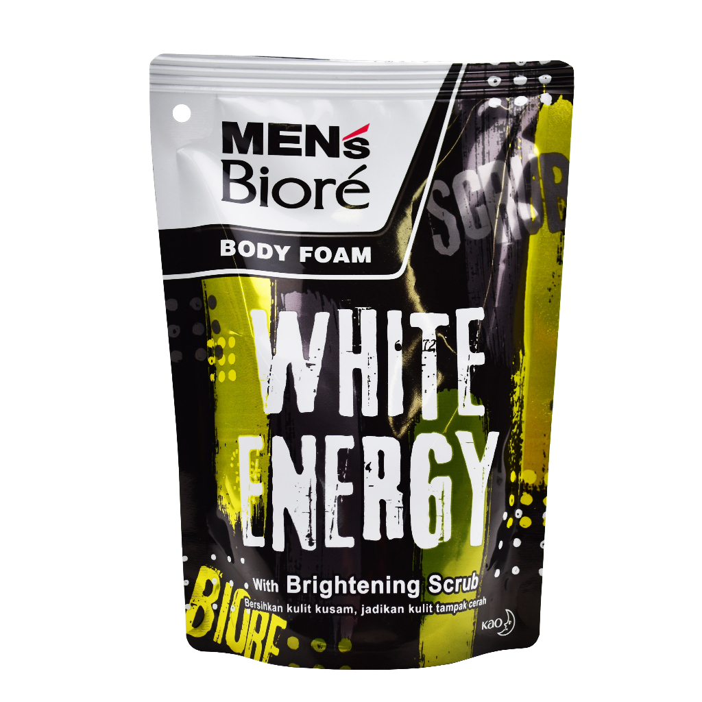 SABUN MANDI PRIA MENS BIORE BODY FOAM 250 ML POUCH REFILL