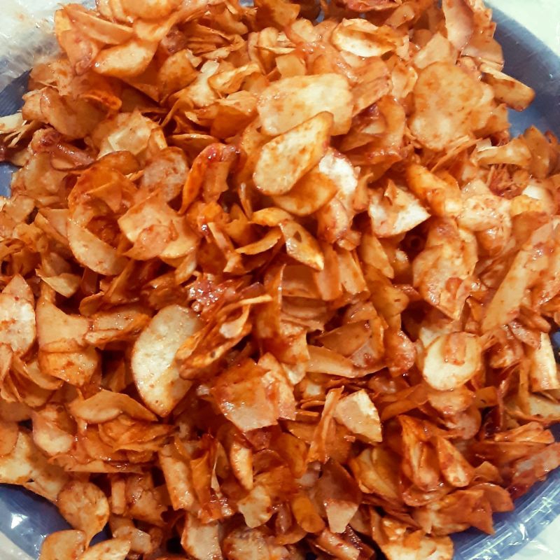 

Keripik singkong balado homemade pedas manis 150 gram