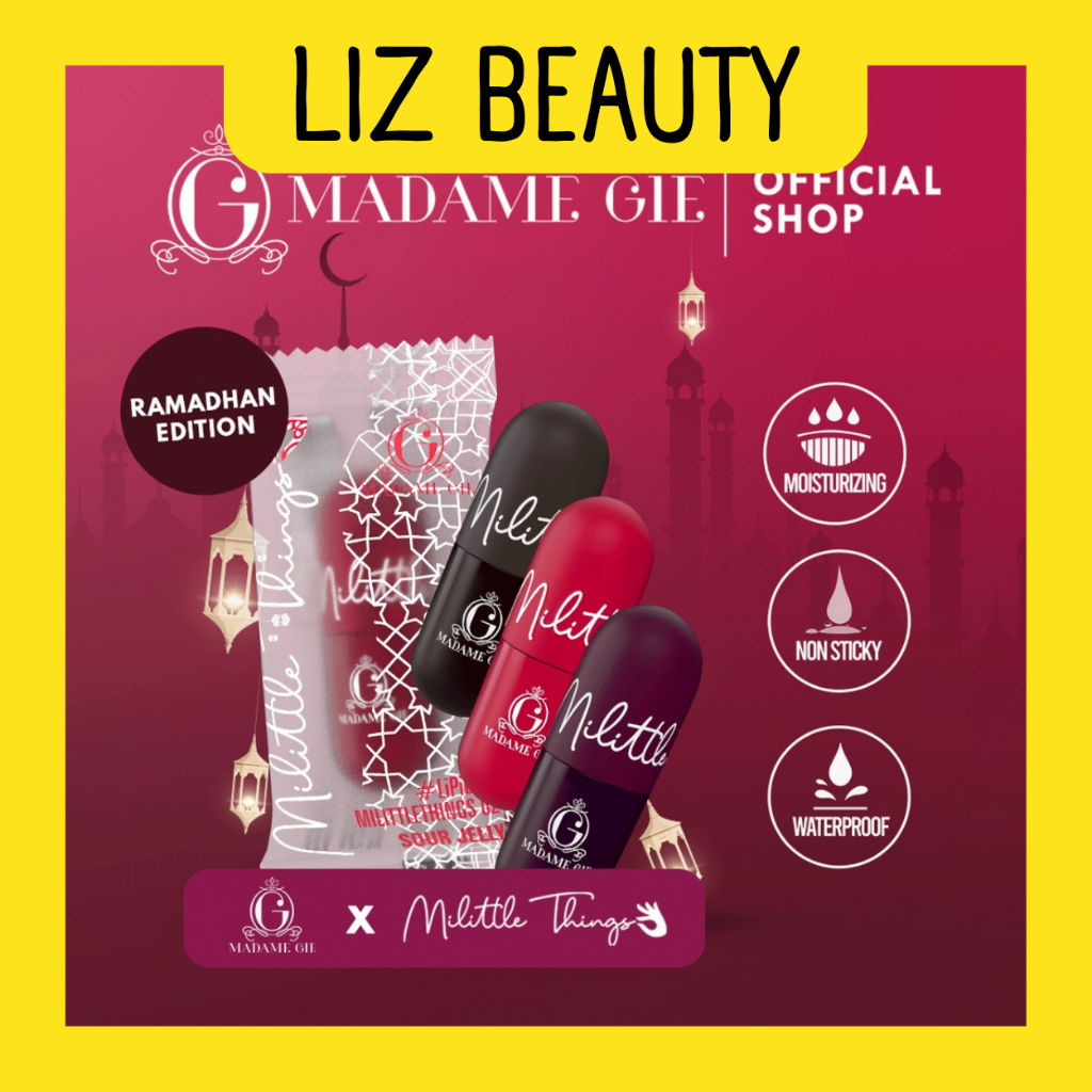 LIZBEAUTY - Madame Gie x MiLittle Things Madame #LiPiLL - Limited Edition Make Up Liptint