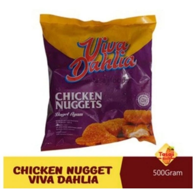 

viva dahlia chicken nuggets 500 gr / Nuggets Chicken Viva Dahlia 500 gr