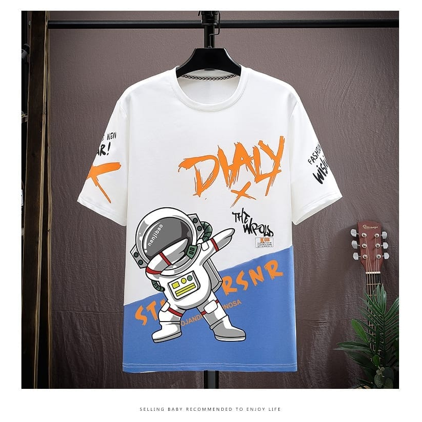 Kaos Pria Lengan Pendek Toonz Dabz Baju T-Shirt Urban Keren