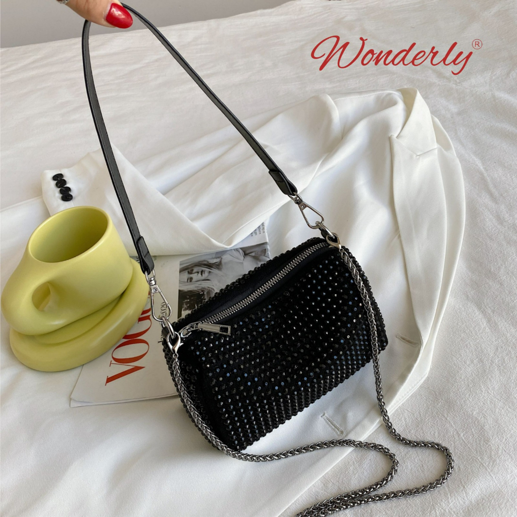 Tas Mini Selempang Wanita Stud WONDERLY TC07