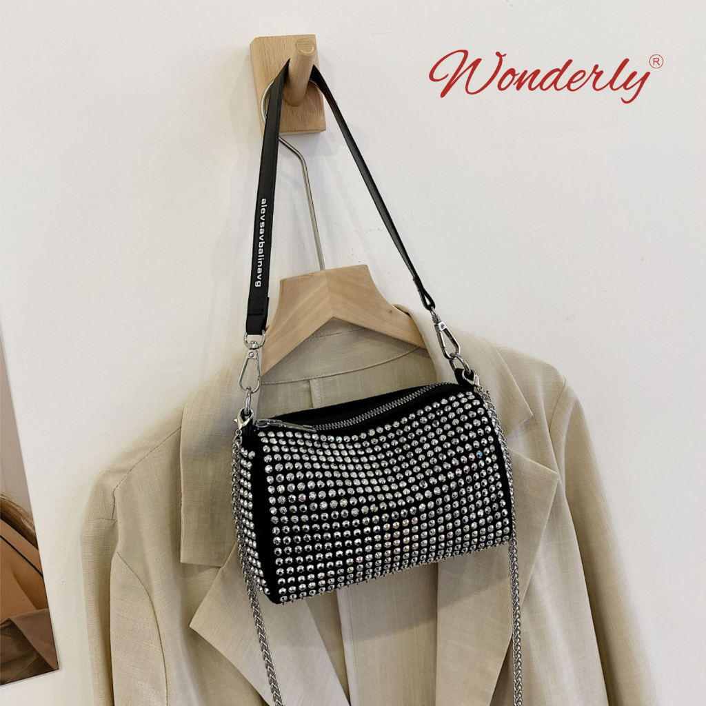 Tas Mini Selempang Wanita Stud WONDERLY TC07