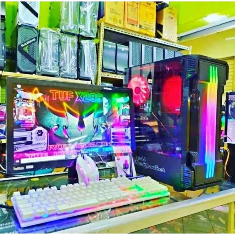 Paket PC Rakitan Gaming core i7/ssd 120/ram 8Gb fullset