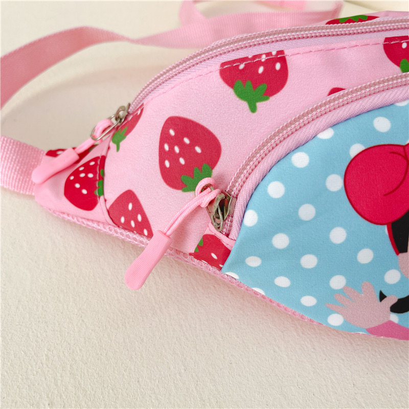 NAOMI - Premium Snowy Pearl Kids Waist Bag Import - Tas Fashion Tas Anak - Tas Selempang Anak