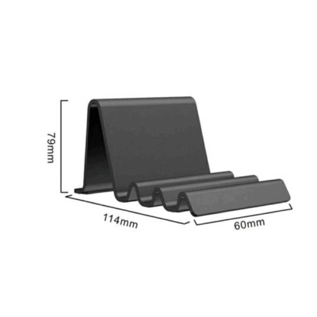 Phone Holder Stand Universal Anti Slip Bracket Handphone Tablet Ipad Dudukan HP Di Meja  Multifungsi