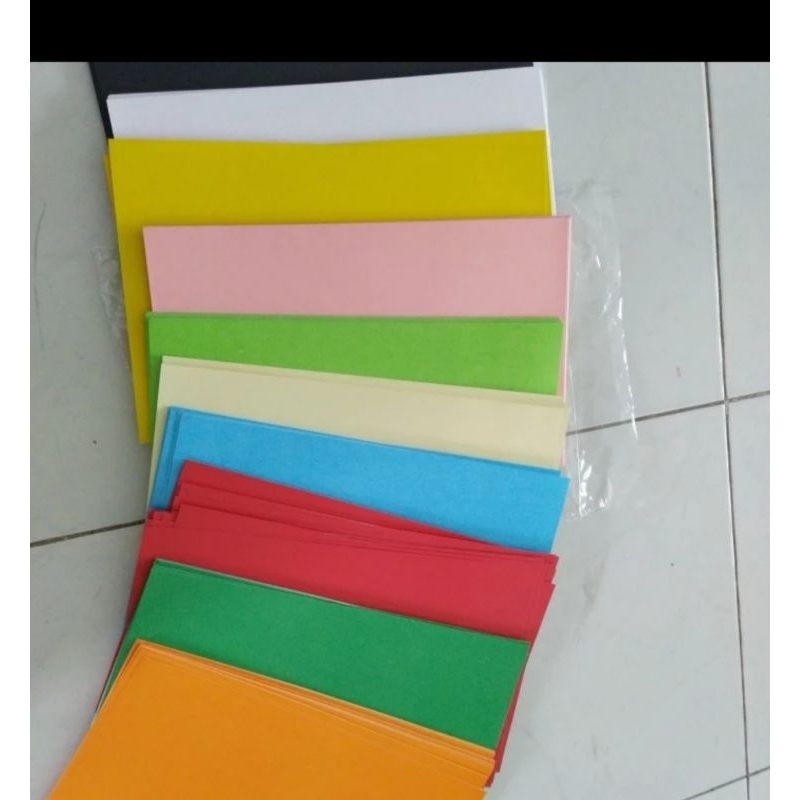 

Kertas Bufalo ecer (warna sesuai gambar) 5lembar