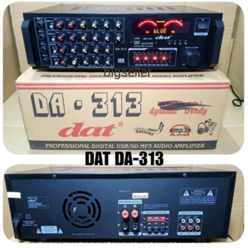 Ampli dat da313 power ampli dat da 313